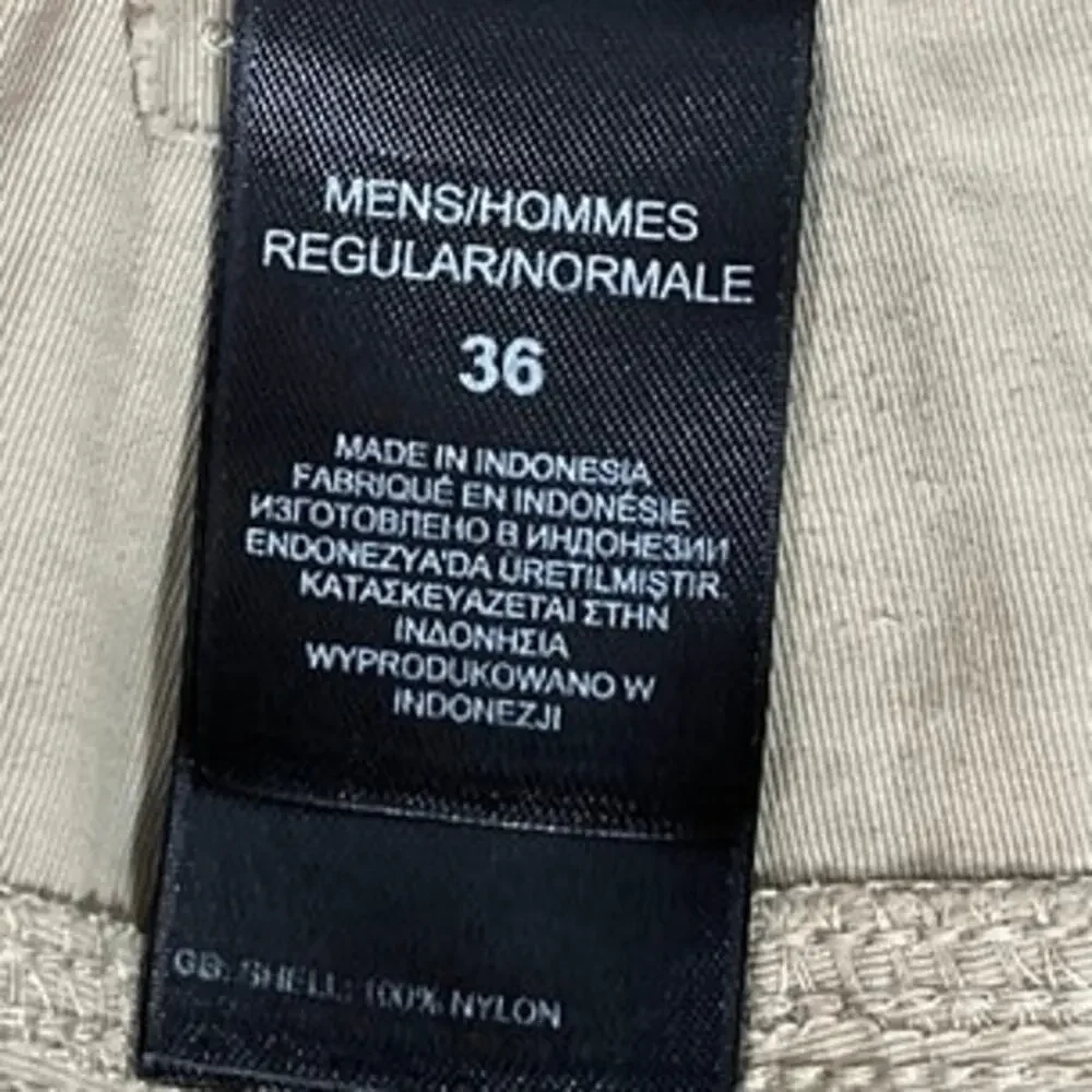 North Face Men Hiking Trail Shorts Sz 36 Tan Khaki Beige Camping Gorpcore Casual
